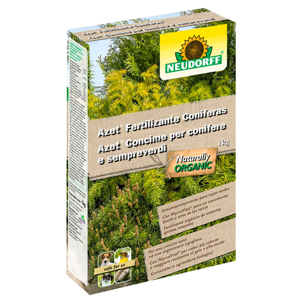Fertilizante coníferas 1 kg Neudorff